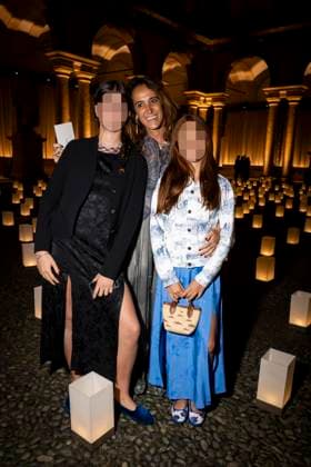 Milan Fashion Week - Women S S 2026 Giorgio Armani Fashion Show Front Row Pinacoteca di Brera - Milan, Italy Nina Colombo;Coco Brandolini D Adda;guest Milan Fashion Week - Women S S 2026 Giorgio Armani Fashion Show Front Row Pinacoteca di Brera - Milan, Italy 28th September 2025  Copyright: xALFONSOxCATALANO SGPITALIAx