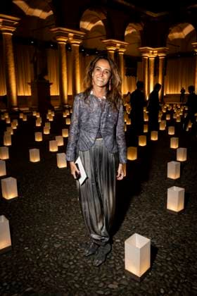 Milan Fashion Week - Women S S 2026 Giorgio Armani Fashion Show Front Row Pinacoteca di Brera - Milan, Italy Coco Brandolini D Adda Milan Fashion Week - Women S S 2026 Giorgio Armani Fashion Show Front Row Pinacoteca di Brera - Milan, Italy 28th September 2025  Copyright: xALFONSOxCATALANO SGPITALIAx