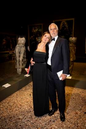Milan Fashion Week - Women S S 2026 Giorgio Armani Fashion Show Front Row Pinacoteca di Brera - Milan, Italy Elena Vaccarella;Giovanni Malago Milan Fashion Week - Women S S 2026 Giorgio Armani Fashion Show Front Row Pinacoteca di Brera - Milan, Italy 28th September 2025  Copyright: xALFONSOxCATALANO SGPITALIAx