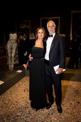 Milan Fashion Week - Women S S 2026 Giorgio Armani Fashion Show Front Row Pinacoteca di Brera - Milan, Italy Elena Vaccarella;Giovanni Malago Milan Fashion Week - Women S S 2026 Giorgio Armani Fashion Show Front Row Pinacoteca di Brera - Milan, Italy 28th September 2025  Copyright: xALFONSOxCATALANO SGPITALIAx
