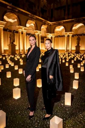 Milan Fashion Week - Women S S 2026 Giorgio Armani Fashion Show Front Row Pinacoteca di Brera - Milan, Italy Cecilia Marchesi;Gemma Giussani Fontana Milan Fashion Week - Women S S 2026 Giorgio Armani Fashion Show Front Row Pinacoteca di Brera - Milan, Italy 28th September 2025  Copyright: xALFONSOxCATALANO SGPITALIAx