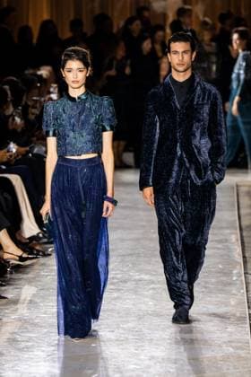 Milan Fashion Week - Women S S 2026 Giorgio Armani Fashion Show Runway Pinacoteca di Brera - Milan, Italy Milan Fashion Week - Women S S 2026 Giorgio Armani Fashion Show Runway Pinacoteca di Brera - Milan, Italy 28th September 2025  Copyright: xALFONSOxCATALANO SGPITALIAx