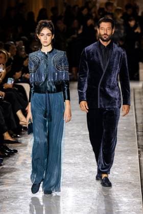 Milan Fashion Week - Women S S 2026 Giorgio Armani Fashion Show Runway Pinacoteca di Brera - Milan, Italy Milan Fashion Week - Women S S 2026 Giorgio Armani Fashion Show Runway Pinacoteca di Brera - Milan, Italy 28th September 2025  Copyright: xALFONSOxCATALANO SGPITALIAx