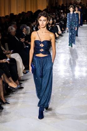 Milan Fashion Week - Women S S 2026 Giorgio Armani Fashion Show Runway Pinacoteca di Brera - Milan, Italy Milan Fashion Week - Women S S 2026 Giorgio Armani Fashion Show Runway Pinacoteca di Brera - Milan, Italy 28th September 2025  Copyright: xALFONSOxCATALANO SGPITALIAx