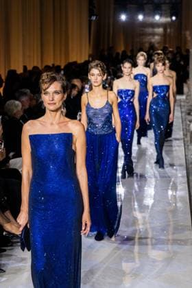 Milan Fashion Week - Women S S 2026 Giorgio Armani Fashion Show Runway Pinacoteca di Brera - Milan, Italy Milan Fashion Week - Women S S 2026 Giorgio Armani Fashion Show Runway Pinacoteca di Brera - Milan, Italy 28th September 2025  Copyright: xALFONSOxCATALANO SGPITALIAx