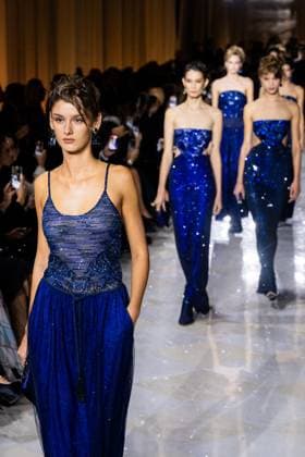 Milan Fashion Week - Women S S 2026 Giorgio Armani Fashion Show Runway Pinacoteca di Brera - Milan, Italy Milan Fashion Week - Women S S 2026 Giorgio Armani Fashion Show Runway Pinacoteca di Brera - Milan, Italy 28th September 2025  Copyright: xALFONSOxCATALANO SGPITALIAx