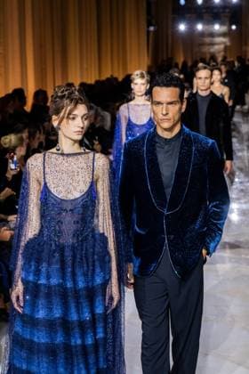 Milan Fashion Week - Women S S 2026 Giorgio Armani Fashion Show Runway Pinacoteca di Brera - Milan, Italy Milan Fashion Week - Women S S 2026 Giorgio Armani Fashion Show Runway Pinacoteca di Brera - Milan, Italy 28th September 2025  Copyright: xALFONSOxCATALANO SGPITALIAx