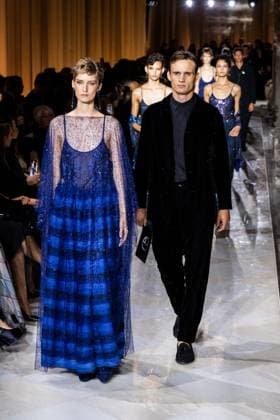 Milan Fashion Week - Women S S 2026 Giorgio Armani Fashion Show Runway Pinacoteca di Brera - Milan, Italy Milan Fashion Week - Women S S 2026 Giorgio Armani Fashion Show Runway Pinacoteca di Brera - Milan, Italy 28th September 2025  Copyright: xALFONSOxCATALANO SGPITALIAx