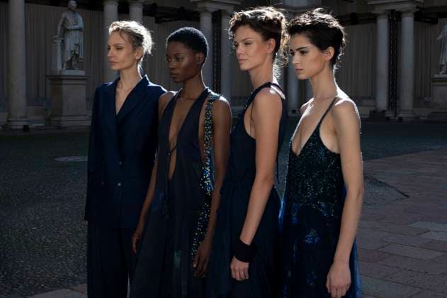 Milan Fashion Week - Women S S 2026 Giorgio Armani Fashion Show Backstage Pinacoteca di Brera - Milan, Italy Milan Fashion Week - Women S S 2026 Giorgio Armani Fashion Show Backstage Pinacoteca di Brera - Milan, Italy 28th September 2025  Copyright: xSTEFANOxGUINDANI SGPx