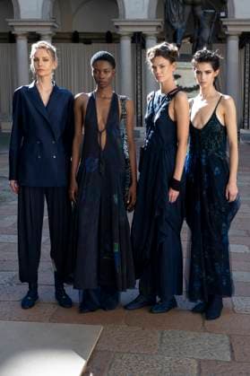 Milan Fashion Week - Women S S 2026 Giorgio Armani Fashion Show Backstage Pinacoteca di Brera - Milan, Italy Milan Fashion Week - Women S S 2026 Giorgio Armani Fashion Show Backstage Pinacoteca di Brera - Milan, Italy 28th September 2025  Copyright: xSTEFANOxGUINDANI SGPx