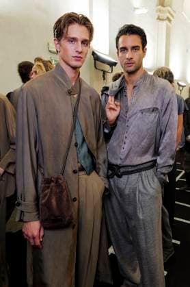 Milan Fashion Week - Women S S 2026 Giorgio Armani Fashion Show Backstage Pinacoteca di Brera - Milan, Italy Milan Fashion Week - Women S S 2026 Giorgio Armani Fashion Show Backstage Pinacoteca di Brera - Milan, Italy 28th September 2025  Copyright: xSTEFANOxGUINDANI SGPx