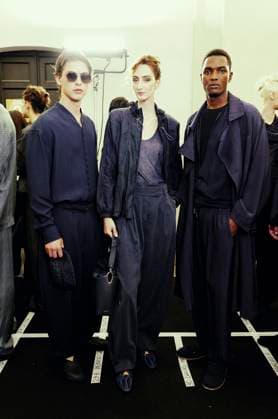 Milan Fashion Week - Women S S 2026 Giorgio Armani Fashion Show Backstage Pinacoteca di Brera - Milan, Italy Milan Fashion Week - Women S S 2026 Giorgio Armani Fashion Show Backstage Pinacoteca di Brera - Milan, Italy 28th September 2025  Copyright: xSTEFANOxGUINDANI SGPx