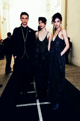Milan Fashion Week - Women S S 2026 Giorgio Armani Fashion Show Backstage Pinacoteca di Brera - Milan, Italy Milan Fashion Week - Women S S 2026 Giorgio Armani Fashion Show Backstage Pinacoteca di Brera - Milan, Italy 28th September 2025  Copyright: xSTEFANOxGUINDANI SGPx