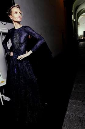 Milan Fashion Week - Women S S 2026 Giorgio Armani Fashion Show Backstage Pinacoteca di Brera - Milan, Italy Milan Fashion Week - Women S S 2026 Giorgio Armani Fashion Show Backstage Pinacoteca di Brera - Milan, Italy 28th September 2025  Copyright: xSTEFANOxGUINDANI SGPx