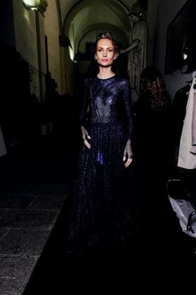 Milan Fashion Week - Women S S 2026 Giorgio Armani Fashion Show Backstage Pinacoteca di Brera - Milan, Italy Milan Fashion Week - Women S S 2026 Giorgio Armani Fashion Show Backstage Pinacoteca di Brera - Milan, Italy 28th September 2025  Copyright: xSTEFANOxGUINDANI SGPx
