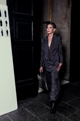 Milan Fashion Week - Women S S 2026 Giorgio Armani Fashion Show Backstage Pinacoteca di Brera - Milan, Italy Milan Fashion Week - Women S S 2026 Giorgio Armani Fashion Show Backstage Pinacoteca di Brera - Milan, Italy 28th September 2025  Copyright: xSTEFANOxGUINDANI SGPx
