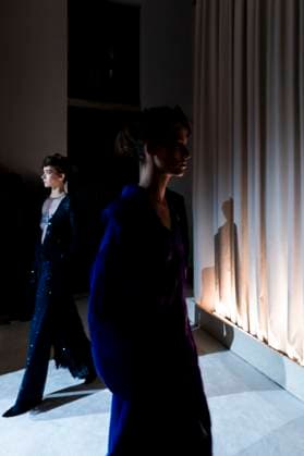 Milan Fashion Week - Women S S 2026 Giorgio Armani Fashion Show Backstage Pinacoteca di Brera - Milan, Italy Milan Fashion Week - Women S S 2026 Giorgio Armani Fashion Show Backstage Pinacoteca di Brera - Milan, Italy 28th September 2025  Copyright: xx