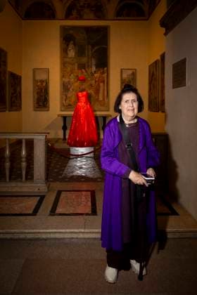 Milan Fashion Week - Women S S 2026 Giorgio Armani Fashion Show Front Row Pinacoteca di Brera - Milan, Italy Suzy Menkes Milan Fashion Week - Women S S 2026 Giorgio Armani Fashion Show Front Row Pinacoteca di Brera - Milan, Italy 28th September 2025  Copyright: xALFONSOxCATALANO SGPITALIAx