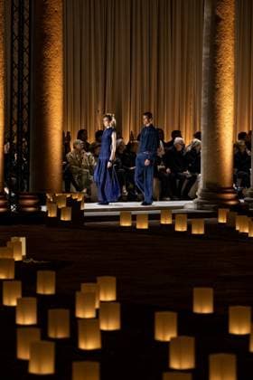 Milan Fashion Week - Women S S 2026 Giorgio Armani Fashion Show Vibes Pinacoteca di Brera - Milan, Italy Milan Fashion Week - Women S S 2026 Giorgio Armani Fashion Show Vibes Pinacoteca di Brera - Milan, Italy 28th September 2025  Copyright: xALFONSOxCATALANO SGPITALIAx