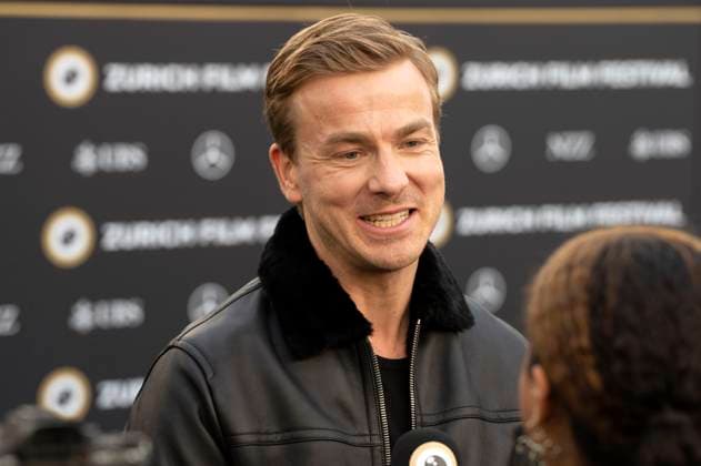 Albrecht Schuch at the premiere of the feature film Stiller at the 21 Zurich Film Festival 2025 in the Kongresssaal Zurich, 28 09 2025 Foto:xA.xRaemyx xFuturexImagex stiller_5933