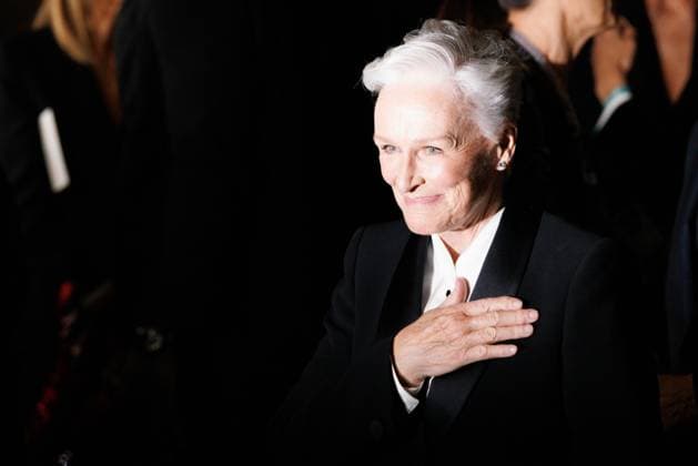 News - Giorgio Armani - Celebrities Arrivals - Milan Fashion Week - Womenswear Spring Summer 2026 Glenn Close arrives at the Giorgio Armani fashion show during the Milan Fashion Week Womenswear Spring Summer 2026 on September 28, 2025 in Milan, Italy. Photo: Cinzia Camela. Milan Pinacoteca di Brera Italy Copyright: xCinziaxCamelax xLiveMediax LPN_2054954