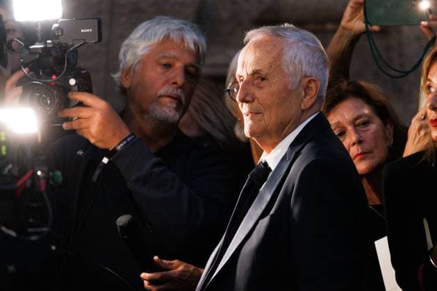 News - Giorgio Armani - Celebrities Arrivals - Milan Fashion Week - Womenswear Spring Summer 2026 Marco Bellocchio arrives at the Giorgio Armani fashion show during the Milan Fashion Week Womenswear Spring Summer 2026 on September 28, 2025 in Milan, Italy. Photo: Cinzia Camela. Milan Pinacoteca di Brera Italy Copyright: xCinziaxCamelax xLiveMediax LPN_2055125