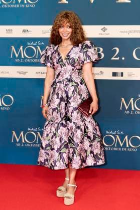 Mylene Gomera at the premiere of the movie Momo at Mathäser Filmpalast Munich, 28 09 2025 Foto:xN.xKolinzx xFuturexImagex momo_5773