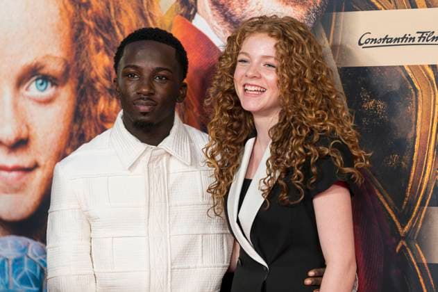 Araloyin Oshunremi and Alexa Goodall at the premiere of the movie Momo at Mathäser Filmpalast Munich, 28 09 2025 Foto:xN.xKolinzx xFuturexImagex momo_5853