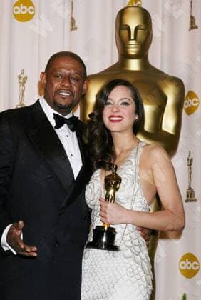 Marion Cotillard and Forest Whitaker The 80th Annual Academy Awards (Oscars) - Press Room Los Angeles, California - 24.02.08, Los Angeles, United States Nikki Nelson WENN 5095206.jpg