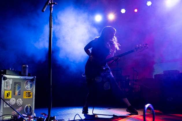 September 28, 2025: Melanie Radford of Built To Spill band performing at the Levitation Music Festival, Palmer Events Center. Austin, Texas. CSM Austin United States of America - ZUMAc04_ 20250928_faf_c04_120 Copyright: xMarioxCantux
