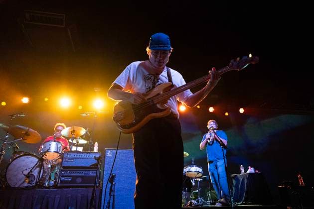 September 28, 2025: Mark Ibold of Pavement performing at the Levitation Music Festival, Palmer Events Center. Austin, Texas. CSM Austin United States of America - ZUMAc04_ 20250928_faf_c04_127 Copyright: xMarioxCantux