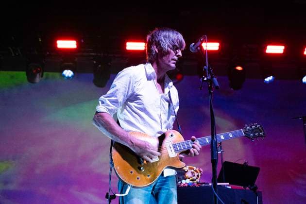 September 28, 2025: Stephen Malkmus of Pavement performing at the Levitation Music Festival, Palmer Events Center. Austin, Texas. CSM Austin United States of America - ZUMAc04_ 20250928_faf_c04_131 Copyright: xMarioxCantux