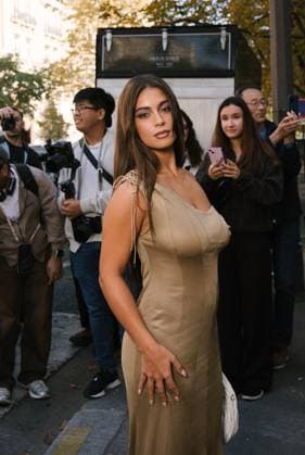 Jade Gattoni arriving at the Weinsanto Womens Ready to Wear Spring Summer 2026 collection show during Paris Fashion Week PFW in Paris, France, on September 29, 2025 Sam Delpech Bestimage Celebrities arriving at the Weinsanto Womens Ready to Wear Spring Summer 2026 collection show during Paris Fashion Week PFW in Paris, France, on September 29, 2025 Sam Delpech Bestimage Paris France  Copyright: xSamxDelpechx xBestimagexSamxDelpechx xBestimagex