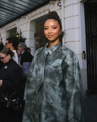 Flora Coquerel Miss France 2014 arriving at the Weinsanto Womens Ready to Wear Spring Summer 2026 collection show during Paris Fashion Week PFW in Paris, France, on September 29, 2025 Sam Delpech Bestimage Celebrities arriving at the Weinsanto Womens Ready to Wear Spring Summer 2026 collection show during Paris Fashion Week PFW in Paris, France, on September 29, 2025 Sam Delpech Bestimage Paris France  Copyright: xSamxDelpechx xBestimagexSamxDelpechx xBestimagex