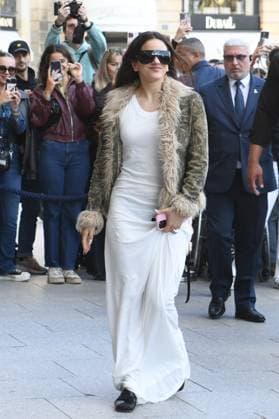 PFW - Rosalia Arrives At The Ritz Rosalia arrives the Ritz hotel in Paris, France on September 29, 2025 as part the Paris Fashion Week. Photo by Florian Poitout ABACAPRESS.COM Paris France  Copyright: xPoitoutxFlorian ABACAx