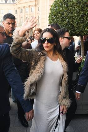 PFW - Rosalia Arrives At The Ritz Rosalia arrives the Ritz hotel in Paris, France on September 29, 2025 as part the Paris Fashion Week. Photo by Florian Poitout ABACAPRESS.COM Paris France  Copyright: xPoitoutxFlorian ABACAx