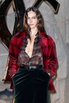 Devon Lee Carlson - Photocall of the Saint Laurent Fashion Show, Spring Summer 2026 Collection as part of Paris Fashion Week, France, September 29, 2025 Olivier Borde Bestimage Photocall of the Saint Laurent Fashion Show, Spring Summer 2026 Collection as part of Paris Fashion Week, France, September, 2025 Paris France  Copyright: xOLIVIERxBORDEx xBESTIMAGExOLIVIERxBORDEx xBESTIMAGEx