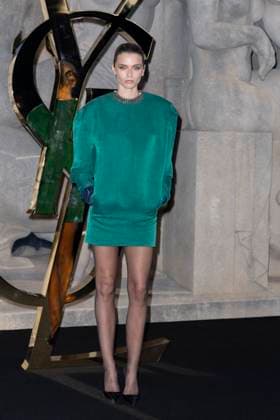 Abbey Lee - Photocall of the Saint Laurent Fashion Show, Spring Summer 2026 Collection as part of Paris Fashion Week, France, September 29, 2025 Olivier Borde Bestimage Photocall of the Saint Laurent Fashion Show, Spring Summer 2026 Collection as part of Paris Fashion Week, France, September, 2025 Paris France  Copyright: xOLIVIERxBORDEx xBESTIMAGExOLIVIERxBORDEx xBESTIMAGEx