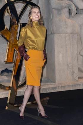 Eva Herzigova - Photocall of the Saint Laurent Fashion Show, Spring Summer 2026 Collection as part of Paris Fashion Week, France, September 29, 2025 Olivier Borde Bestimage Photocall of the Saint Laurent Fashion Show, Spring Summer 2026 Collection as part of Paris Fashion Week, France, September, 2025 Paris France  Copyright: xOLIVIERxBORDEx xBESTIMAGExOLIVIERxBORDEx xBESTIMAGEx