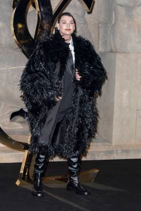 Linda Evangelista - Photocall of the Saint Laurent Fashion Show, Spring Summer 2026 Collection as part of Paris Fashion Week, France, September 29, 2025 Olivier Borde Bestimage Photocall of the Saint Laurent Fashion Show, Spring Summer 2026 Collection as part of Paris Fashion Week, France, September, 2025 Paris France  Copyright: xOLIVIERxBORDEx xBESTIMAGExOLIVIERxBORDEx xBESTIMAGEx