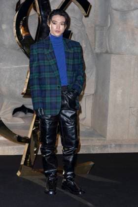 Kento Yamazaki - Photocall of the Saint Laurent Fashion Show, Spring Summer 2026 Collection as part of Paris Fashion Week, France, September 29, 2025 Olivier Borde Bestimage Photocall of the Saint Laurent Fashion Show, Spring Summer 2026 Collection as part of Paris Fashion Week, France, September, 2025 Paris France  Copyright: xOLIVIERxBORDEx xBESTIMAGExOLIVIERxBORDEx xBESTIMAGEx