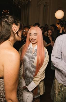 The rapper Icespice at the Killian Paris event at the Plaza Athenée in Paris during fashion 25 on 29 09 2025 Paris France  Copyright: xSamxDelpechx xBestimagexSamxDelpechx xBestimagex