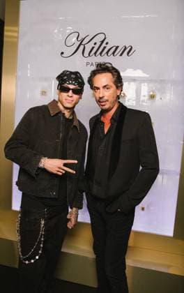 The rapper Central Cee at the Killian Paris event at the Plaza Athenée in Paris during fashion 25 on 29 09 2025 Paris France  Copyright: xSamxDelpechx xBestimagexSamxDelpechx xBestimagex