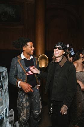 The rapper Central Cee at the Killian Paris event at the Plaza Athenée in Paris during fashion 25 on 29 09 2025 Paris France  Copyright: xSamxDelpechx xBestimagexSamxDelpechx xBestimagex