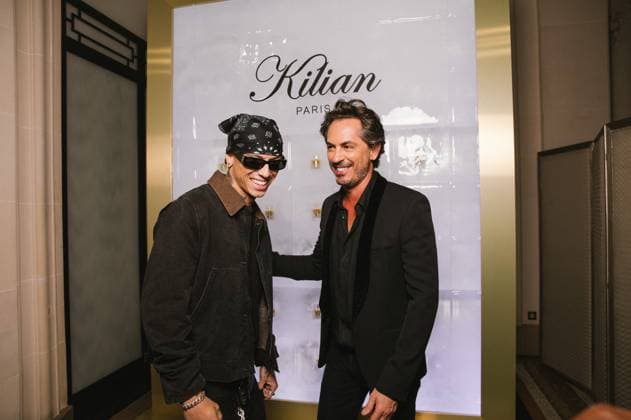 The rapper Central Cee at the Killian Paris event at the Plaza Athenée in Paris during fashion 25 on 29 09 2025 Paris France  Copyright: xSamxDelpechx xBestimagexSamxDelpechx xBestimagex