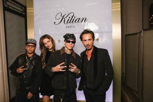 The rapper Central Cee at the Killian Paris event at the Plaza Athenée in Paris during fashion 25 on 29 09 2025 Paris France  Copyright: xSamxDelpechx xBestimagexSamxDelpechx xBestimagex