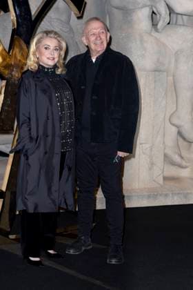 Catherine Deneuve et Jean Paul Gaultier - Photocall of the Saint Laurent Fashion Show, Spring Summer 2026 Collection as part of Paris Fashion Week, France, September 29, 2025 Olivier Borde Bestimage Photocall of the Saint Laurent Fashion Show, Spring Summer 2026 Collection as part of Paris Fashion Week, France, September, 2025 Paris France  Copyright: xOLIVIERxBORDEx xBESTIMAGExOLIVIERxBORDEx xBESTIMAGEx
