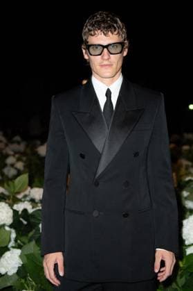 PFW Saint Laurent Front Row Mikkel Jensen attending the Saint Laurent Womenswear Spring Summer 2026 show as part of Paris Fashion Week in Paris, France on September 29, 2025. Photo by Aurore Marechal ABACAPRESS.COM Paris France  Copyright: xMarechalxAurore ABACAx