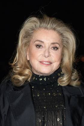 PFW Saint Laurent Front Row Catherine Deneuve attending the Saint Laurent Womenswear Spring Summer 2026 show as part of Paris Fashion Week in Paris, France on September 29, 2025. Photo by Aurore Marechal ABACAPRESS.COM Paris France  Copyright: xMarechalxAurore ABACAx