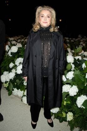 PFW Saint Laurent Front Row Kate Moss attending the Saint Laurent Womenswear Spring Summer 2026 show as part of Paris Fashion Week in Paris, France on September 29, 2025. Photo by Aurore Marechal ABACAPRESS.COM Paris France  Copyright: xMarechalxAurore ABACAx